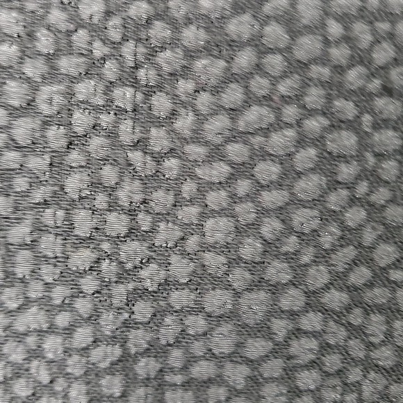 English Laundry Black Sleeveless Peplum Pebble Textured Visible Zippered Top S - Picture 2 of 5